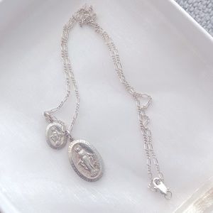 James Michelle Faith sterling silver necklace